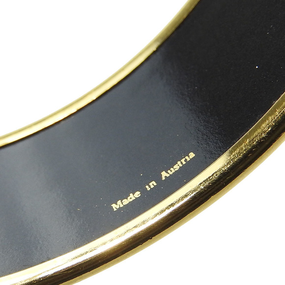 Hermes Hermes Emilel GM Cloisonne Bracelet Multicolor Metal Bangle - Picture 6 of 9